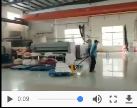 【视频】带客户参观合作的洗涤厂